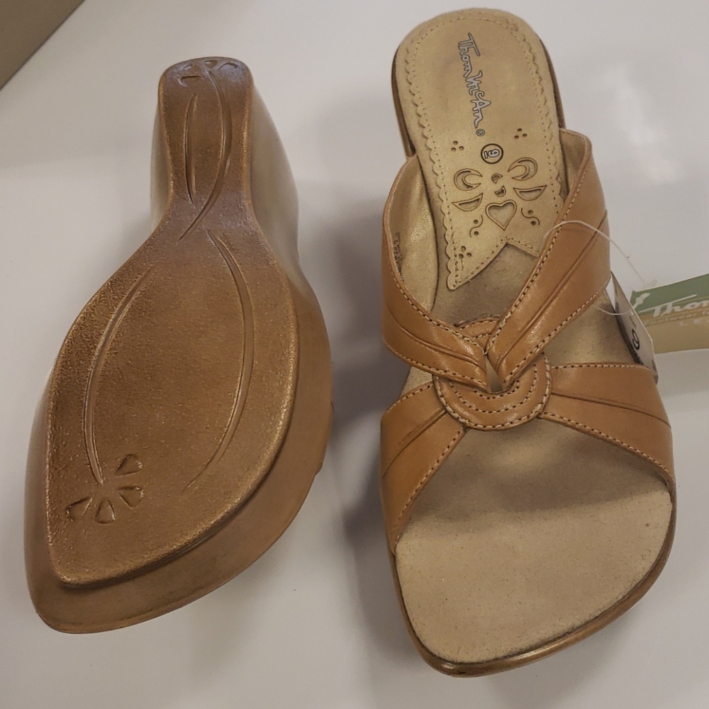 Tan sandals